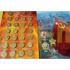 Набор монет 10 рублей 2010-2018 гг. ГВС и не только, в капсульном альбоме - 57 штук 