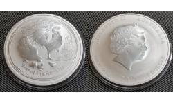 1 доллар Австралии 2017 г. год петуха, Лунар 2