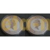 Монеты 2 доллара Острова Кука 2007 г. 60 лет автомату Калашникова АК-47
