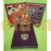 Альбом-книга для хранения всех юбилейных монет СССР 1961-1991 гг.. (64 монеты)
