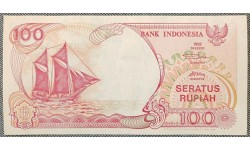 100 рупий Индонезии 1992 год