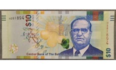 10 долларов Багамских Островов 2016 год