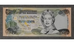 50 центов Багамских Островов 2001 года