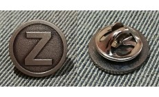 Франчик - лацканный знак, символ Z  - нейзильбер