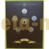 Набор из 4 буклетов с монетами СПМД 2012 г. 200-летие ВОВ 1812 г. (Бородино) с жетонами