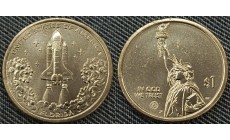 1 доллар инновации США 2025 г. Шатл, Мыс Канаверал, Флорида - №28 двор D