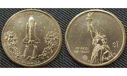 1 доллар инновации США 2025 г. Шатл, Мыс Канаверал, Флорида - №28 двор D