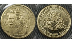 10 долларов Княжество Силенд 2025 г. Встреча лидеров сверхдержав Путина и Трампа, Аляска - №77