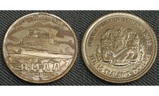 10 долларов Княжество Силенд 2025 г. Атомный ледокол ЯМАЛ проект 10521 - №9 10 долларов Княжество Силенд 2025 г. Атомный ледокол ЯМАЛ проект 10521 - №9