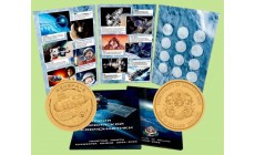 Альбом с жетоном 10 долларов Силенд 2025 г. Венера - 3, история Российской космонавтики - №1 Альбом с жетоном 10 долларов Силенд 2025 г. Венера - 3, история Российской космонавтики - №1