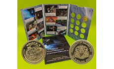 Альбом с жетоном 10 долларов Силенд 2025 г. Венера - 3, история Российской космонавтики - №1 Альбом с жетоном 10 долларов Силенд 2025 г. Венера - 3, история Российской космонавтики - №1