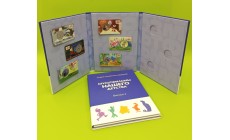 Альбом для медалей серии "Мультфильмы нашего детства" - выпуск №2 Альбом для медалей серии "Мультфильмы нашего детства" - выпуск №2