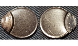 5 рублей брак - смещение с двойным ударом