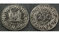 250 центов Суринам 2023 г.