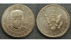 1 доллар США 2026 г. Дональд Трамп, 250 лет США