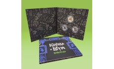 Официальный набор из 3 жетонов (медалей) 2026 г. Король и Шут. Навсегда, Киш, ММД, в буклете