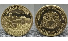 Жетон 10 долларов Княжество Силенд 2026 г. Товарный паровоз серия ОВ, выпуск №2 Жетон 10 долларов Княжество Силенд 2026 г. Товарный паровоз серия ОВ, выпуск №2