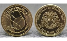 10 долларов Княжество Силенд 2026 г. СПУТНИК-1, история Российской космонавтики - №8