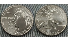 50 центов США 2026 г. Вечная Свобода, с двойной датой «1776 — 2026», Двор D