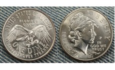 10 центов США 2026 г. Вечная Свобода, с двойной датой «1776 — 2026», Двор P