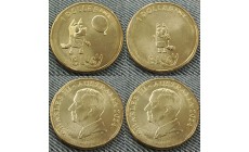 Набор из 2 монет Австралия 1 доллар 2024 г. Блуи, Долларбакс