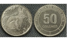 50 колонов Коста-Рика 2023 (2026) Парамо. Горный кролик, серия "Фауна экосистемы" 50 колонов Коста-Рика 2023 (2026) Парамо. Горный кролик, серия "Фауна экосистемы"