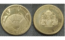 10 долларов Княжество Силенд 2022 г. ЛУНА-2, история Российской космонавтики - №6 10 долларов Княжество Силенд 2022 г. ЛУНА-2, история Российской космонавтики - №6