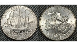 25 центов США 2026 г. Мэйфлауэрское соглашение, серия 250 лет США, выпуск №1