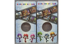 Блистер для монеты 25 рублей Фиксики 2025 года