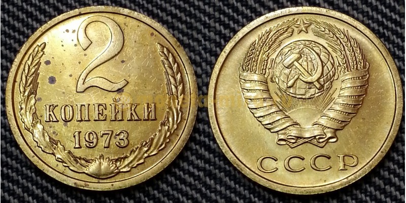 2 копейки СССР 1973 г. №2