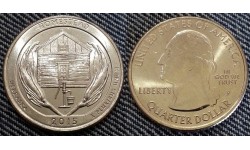 25 центов США 2015 г. Национальный парк Гомстед, №26 двор D