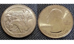 25 центов США 2016 г. Национальный парк Теодора Рузвельта, №34 двор D